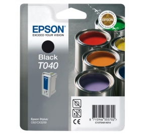 Epson Cartuccia inkjet blister RS T040 nero C13T04014010