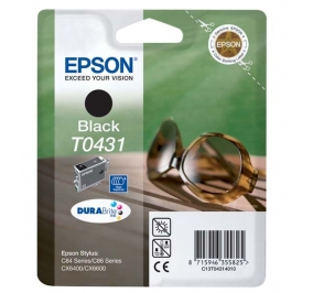 Epson Cartuccia inkjet alta capacit ink pigmentato blister RS+RF DuraBrite T0431 nero C13T04314020