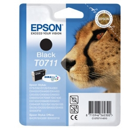 Epson Cartuccia inkjet ink pigmentato Ghepardo DuraBrite Ultra T0711/blister A-M nero C13T07114030