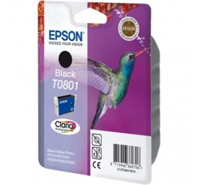 Epson Cartuccia inkjet Colibr Claria T0801/blister RS nero C13T08014011
