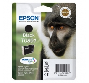 Epson Cartuccia inkjet ink pigmentato Scimmia DuraBrite Ultra T0891/blister A-M nero C13T08914030