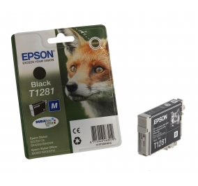Epson Cartuccia inkjet ink pigmentato Volpe Durab.Ult./blister RS+AM+RF T1281 nero C13T12814021