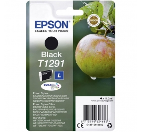 Epson Cartuccia inkjet ink pigmentato Mela DuraBrite Ultra T1291 nero C13T12914012