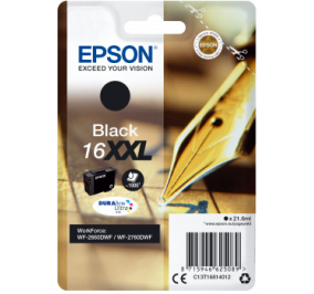 Epson Cartuccia inkjet Penna e Cruciverba DuraBrite Ultra Ink 16XXL nero C13T16814012
