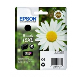 Epson Cartuccia inkjet alta capacit ink pigmentato Margherite Claria Home 18XL/blister RS+AM+RF nero C13T18114020