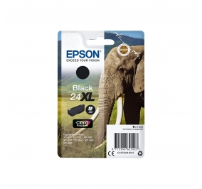 Epson Cartuccia inkjet alta capacit Elefante Claria Photo HD 24XL nero C13T24314012