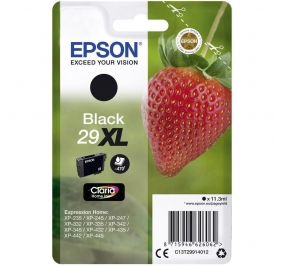 Epson Cartuccia inkjet alta capacit ink pigmentato Fragola Claria Home T29XL nero C13T29914012