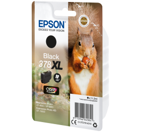 Epson Cartuccia inkjet alta capacit Scoiattolo Claria Photo HD 378XL nero foto C13T37914010