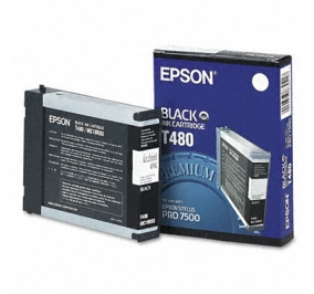Epson Cartuccia inkjet ink pigmentato ColorFast T480 nero C13T480011