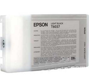Epson Cartuccia inkjet alta capacit ink pigmentato Ultrachrome K3 T6037 nero chiaro C13T603700
