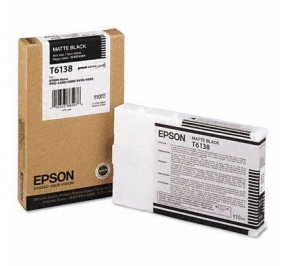 Epson Cartuccia inkjet ink pigmentato Ultrachrome T6138 nero opaco C13T613800