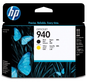 HP Testina di stampa 940 nero +giallo C4900A