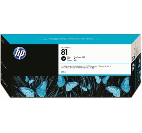 HP Cartuccia inkjet dye 81 nero C4930A