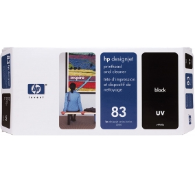 HP Testina di stampa UV + dispositivo di pulizia 83 nero C4960A