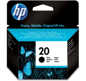HP Cartuccia inkjet alta capacit 20 nero C6614DE