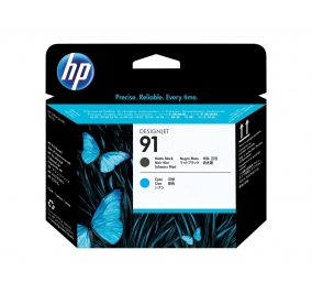 HP Testina di stampa 91 nero opaco +ciano C9460A