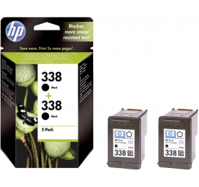 HP Conf. 2 cartucce inkjet blister 338 nero CB331EE
