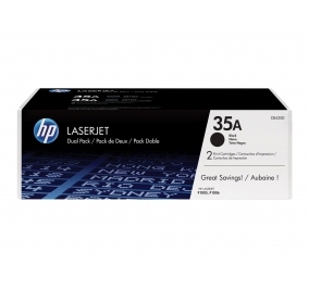HP Conf. 2 Toner 35A nero CB435AD