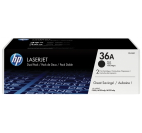 HP Conf. 2 Toner 36A nero CB436AD