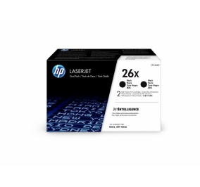 HP Conf. 2 Toner alta capacit 26X nero CF226XD
