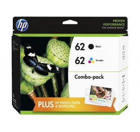 HP Combo pack Cartuccia inkjet 62 nero +colore J3M80AE