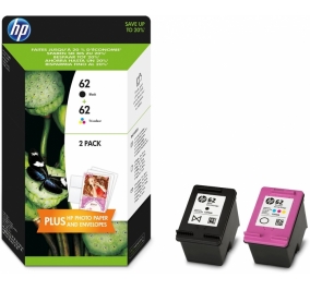 HP Combo pack cartucce inkjet 62 nero +colore N9J71AE
