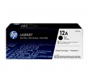 HP Conf. 2 Toner 12A nero Q2612AD