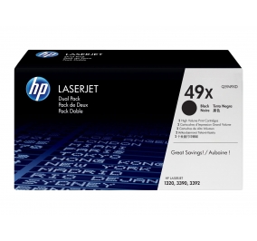 HP Conf. 2 Toner alta capacit smart 49X nero Q5949XD