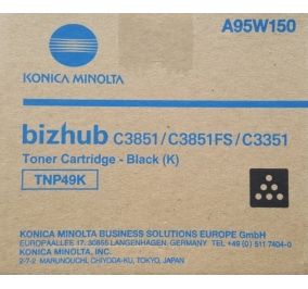 Konica-Minolta Toner TNP49K nero A95W150