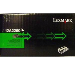 Lexmark Toner alta resa return program Reconditioned nero 0012A2260
