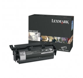 Lexmark Toner alta resa return program Corporate nero 0X651H31E
