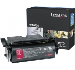 Lexmark Toner alta resa nero 12A6735