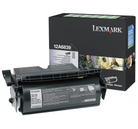 Lexmark Toner alta resa return program SERIE T52X nero 12A6839