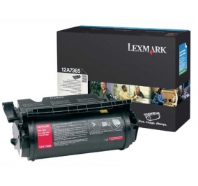 Lexmark Toner altissima resa nero 12A7365
