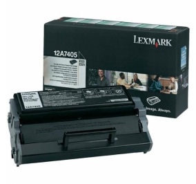 Lexmark Toner alta resa return program nero 12A7405
