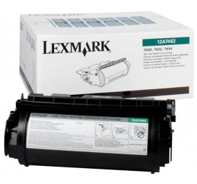 Lexmark Toner alta resa return program nero 12A7462