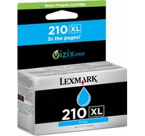 Lexmark Cartuccia inkjet alta resa return program 210XL nero 14L0174E