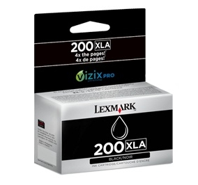 Lexmark Cartuccia inkjet alta resa 200XLA nero 14L0197