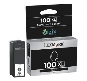 Lexmark Cartuccia inkjet alta resa return program 100XL nero 14N1068E