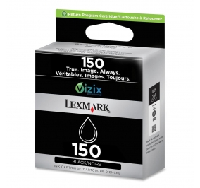 Lexmark Cartuccia inkjet return program blister 150 nero 14N1607BL