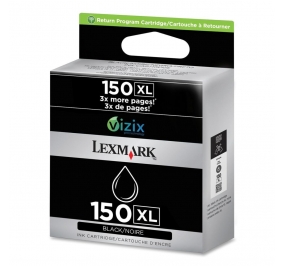 Lexmark Cartuccia inkjet alta resa return program blister A-EM 150XL nero 14N1614B