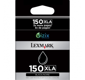 Lexmark Cartuccia inkjet alta resa 150XLA nero 14N1636