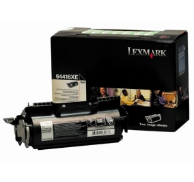 Lexmark Toner altissima resa return program nero 64416XE