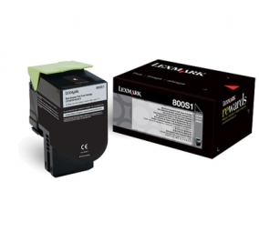 Lexmark Toner 800S1 nero 80C0S10