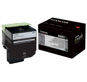 Lexmark Toner altissima resa 800X1 nero 80C0X10