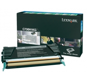 Lexmark Toner alta resa return program nero C736H1KG