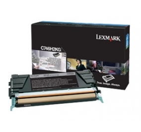 Lexmark Toner alta resa C746, C748 nero C746H2KG