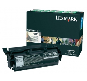 Lexmark Toner alta resa return program nero T650H11E