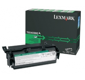 Lexmark Toner altissima resa Reconditioned nero T654X80G