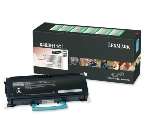 Lexmark Toner alta resa return program nero X463H11G